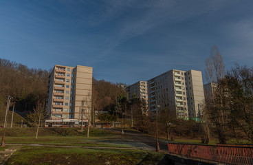Block of flats in Holomer part of city Usti nad Labem