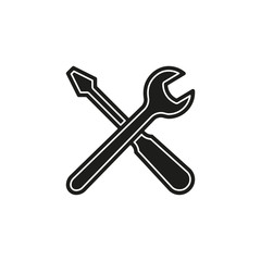 vector tools sign - maintenance symbol - repair sign