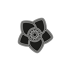 vector Flower illustration - nature floral plant isolated - art symbol