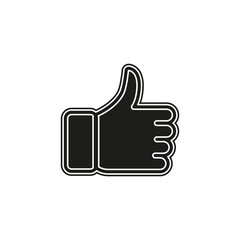approved sign - thumb up symbol, ok approval