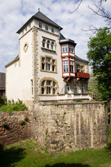 Fototapeta na wymiar Bürgerhaus an der Marienmauer in Naumburg an der Saale, Sachsen-Anhalt, Deutschland