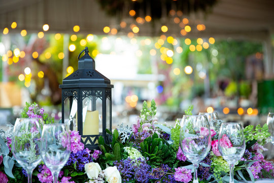 arreglo floral para cena romatica