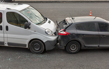 Auto accident involving two cars © Panama