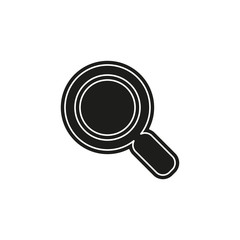 magnifying glass symbol, find icon