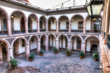 Fototapeta na wymiar Palacio de Gobierno de San Luis Potosí