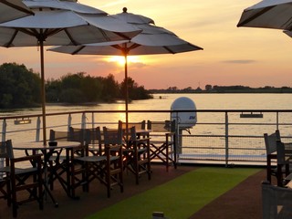 Rhine River Sunset