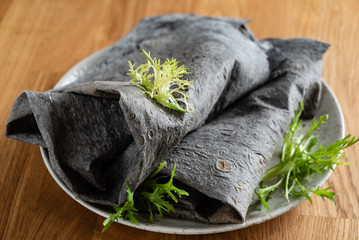 pita bread with spice