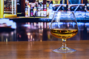 Rum in a glass