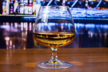 Rum in a glass