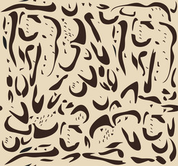 Vector Clouded Leopard Fur