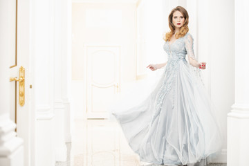 white wedding interior