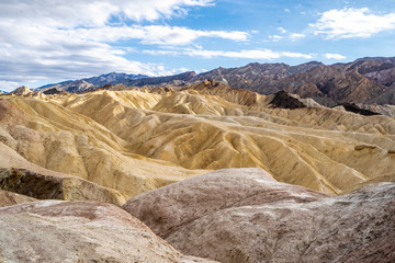 From Zabriski Point in Death Valley