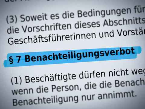 Gesetz gegen Diskriminierung
