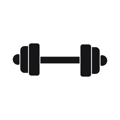 dumbbell vector icon