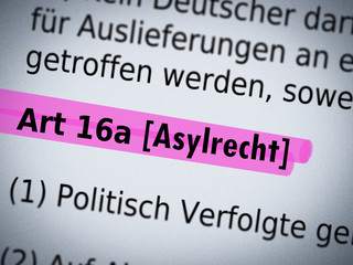 Artikel 16a Asylrecht