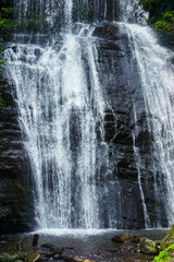Waterfall Irina. Eastern Abkhazia. Near the town of Tkvarcheli. Akarmara District.