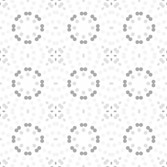 Seamless abstract pattern background with a variety of colored circles.