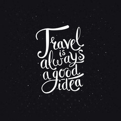 Simple Graphic Design for Travel is Always a Good Idea Concept.