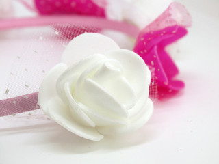 Pink and White Wedding Flower Decoration