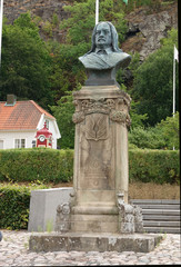 Obraz premium Denkmal von Per Brahe in Gränna, Schweden