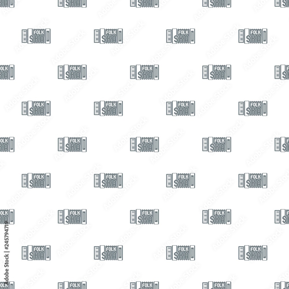 Poster accordion pattern vector seamless repeat for any web design