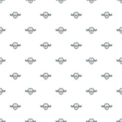 Shield knight pattern vector seamless repeat for any web design