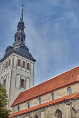 Fototapeta na wymiar Nikolaikirche Tallinn