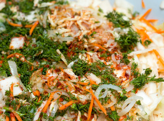 cooking cabbage salad