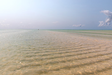 odpływ oceanu / Zanzibar