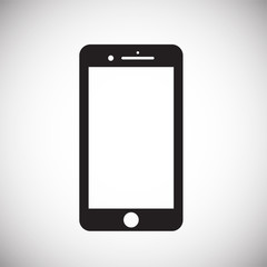 Phone icons set on white background for graphic and web design, Modern simple vector sign. Internet concept. Trendy symbol for website design web button or mobile app