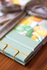 Cuaderno regalo original hecho a mano