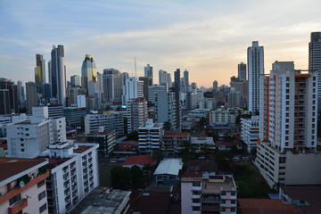 Panama City Skyline at Sunset - Horizon Ville de Panama