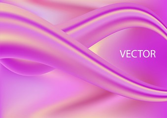 Abstract modern gradient wave background cover