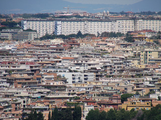 Obraz premium Rome, Italy look from above