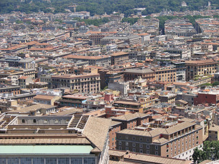 Obraz premium Rome, Italy look from above