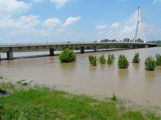 MOST SYRENY   NAD WISŁĄ W WARSZAWIE