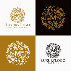 Fototapeta na wymiar Luxury Logo Templates