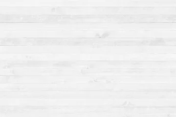 Türaufkleber Draufsicht des weißen hölzernen Beschaffenheitshintergrundes. Hintergrund aus heller Holzoberfläche. © primopiano