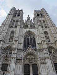 Fototapeta premium The beautiful Gothic cathedral St. Michael 