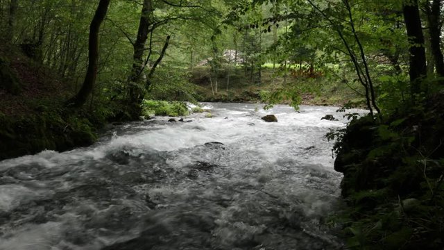 The Pliva river bosnia herzegovina 