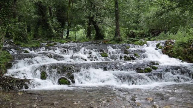 The Pliva river bosnia herzegovina 
