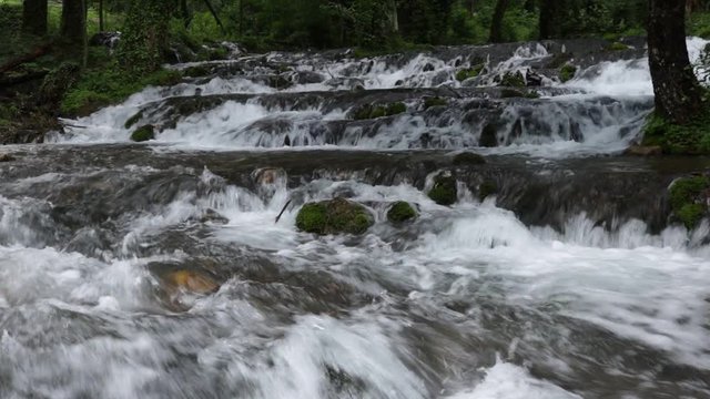 The Pliva river bosnia herzegovina 