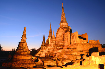 Fototapeta premium Wat Phra Si Sanphet in Ayutthaya,Thailand
