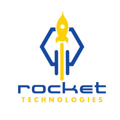 Fototapeta na wymiar Rocket Logo Design Vector Inspiration