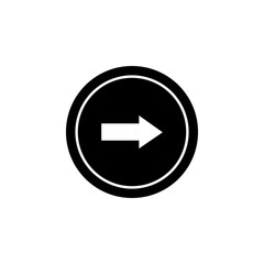 arrow, right, navigation, sign icon. Element of direction icon. Signs and symbols collection icon for websites, web design, mobile app