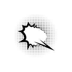 pop art, speech bubble icon. Element of speech bubble ic pop art style icon. Signs and symbols collection icon for websites, web design, mobile app