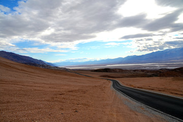 road in desert