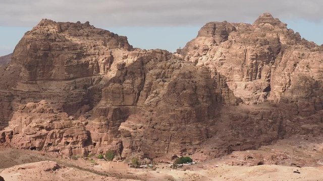 Petra, elevated view, Ma'an Governorate, Jordan