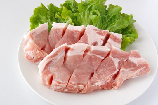 豚ロースステーキ用　豚ロース肉　精肉