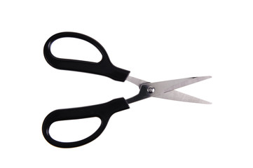 scissors on a background